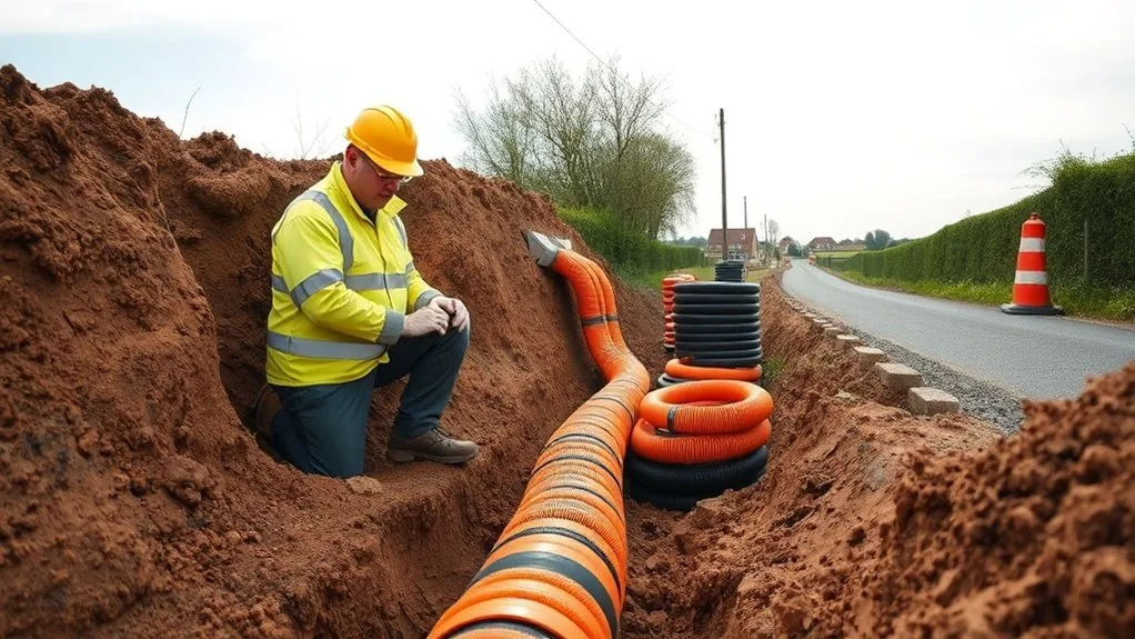 Electric Ducting Installation in Snodland | Power Supply Cable Ducting